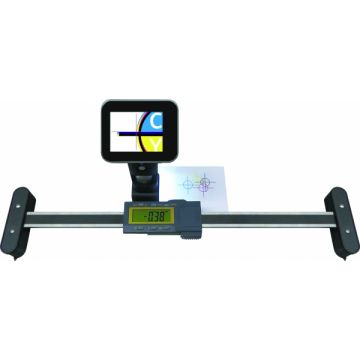 Système numérique de mesure de distance et de positionnement, avec caméra VGA et facteur zoom