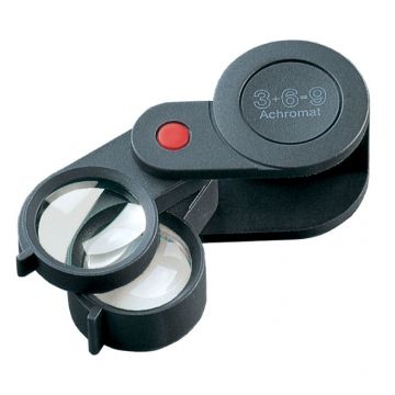 Eschenbach - Loupes pliantes - (3x/6x/9x) Ø23mm