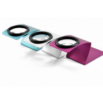 Loupe à poser Dessin - 5x 35 mm - rose