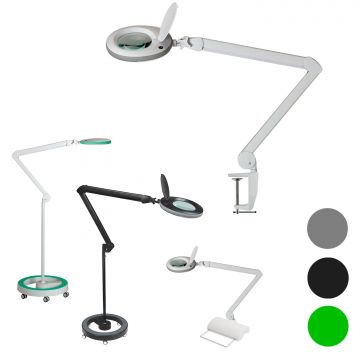 Lumeno #7213/15/18 - Lampe-loupe - LED Ø127mm +