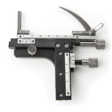 Euromex [EC.9500] - Platine mécanique 51 x 26 mm X-Y amovible avec double vernier et boutons de réglage horizontal séparés pour la série EcoBlue