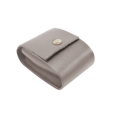 Étuis en cuir [E] Gris - Taille L