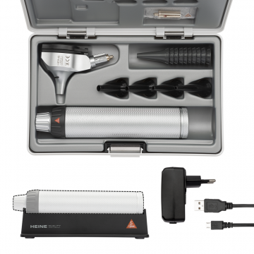 [B-141.27.388] - Trousse BETA 200 F.O. 3,5V - BETA4 USB Poignée rechargeable + Câble USB + Bloc d’alimentation enfichable