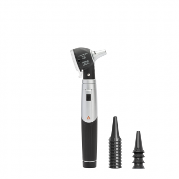 [D-008.70.120] - Kit mini 3000 F.O. LED - Poignée à piles + Spéculums réutilisables + Spéculums à usage unique AllSpec