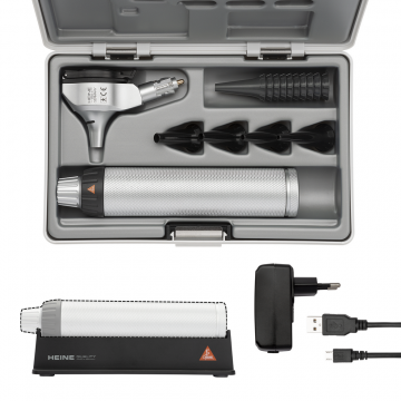 [B-143.28.388] - Trousse BETA 400 F.O. - BETA4 USB Poignée rechargeable + Câble USB + Bloc d’alimentation enfichable