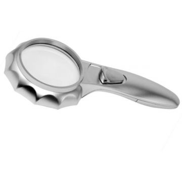 Handheld Magnifying Glass with 6 LEDs