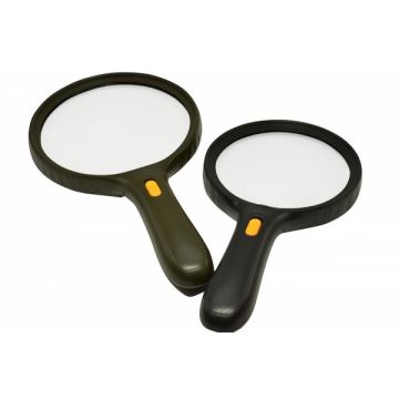 Loupe à main, 3 LED, grand diamètre lentille
