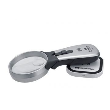 Schweizer Tech-Line Loupe à main avec technologie Induction