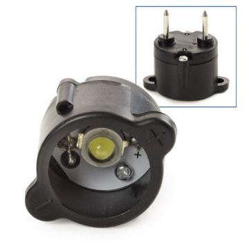 Euromex [MB.9981-2] - Unité de remplacement LED 1W pour MicroBlue révision 2 (type à double broche enfichable)