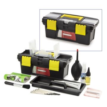 Euromex [PB.5276] - Kit d'entretien et de maintenance pour microscope, 16 pièces :