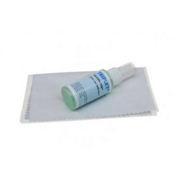 Chiffon microfibre, spray de nettoyage