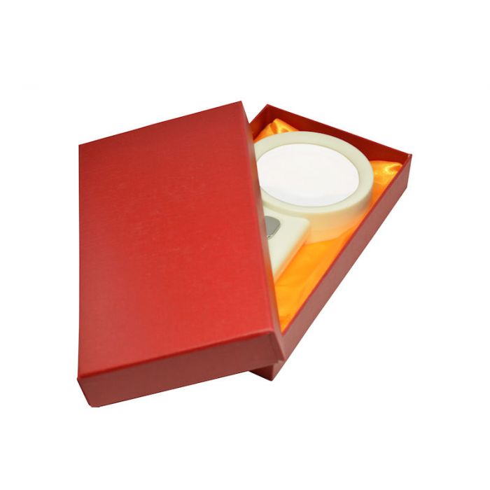 Lampe-loupe, poignée large, 2,5x, 10 LED, dans boîte robuste - KL
