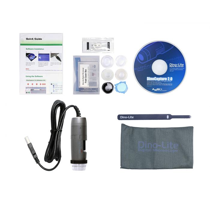 [AM4515T] Dino-Lite Digital Microscope (USB 2, 1.3MP) FLC - 20-220x
