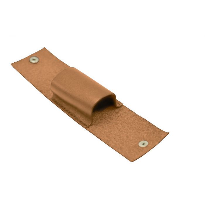 Étuis en cuir [G] Beige - Taille L
