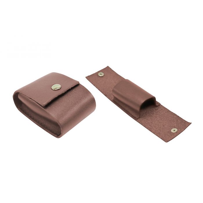 Étuis en cuir [H] Brun - Taille L