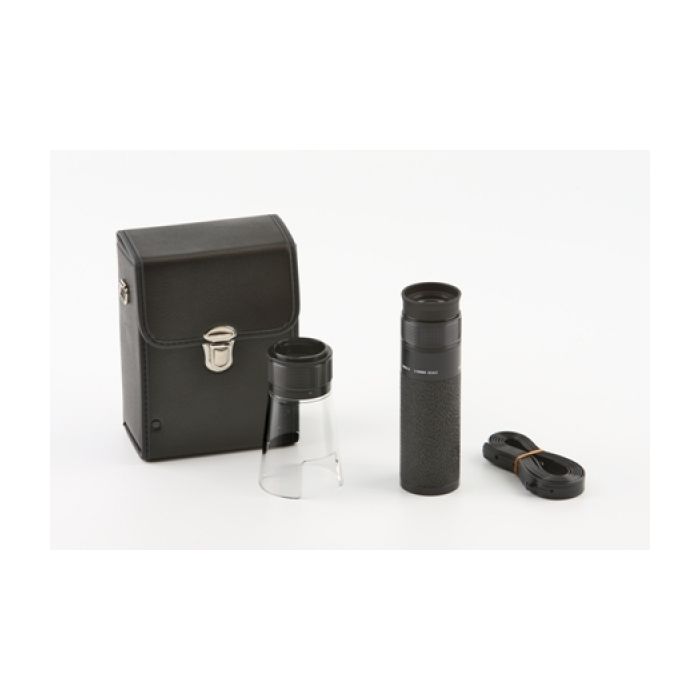 Monoculaire Specwell 8x30, avec lentille d’approche (microscope) : 25x, échelle intégrée