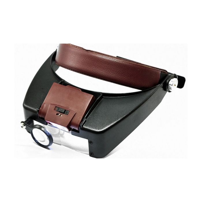 Loupe Frontale 8x (avec trois lentilles) + DEL